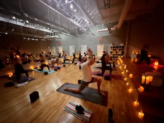 Candlelit evening class